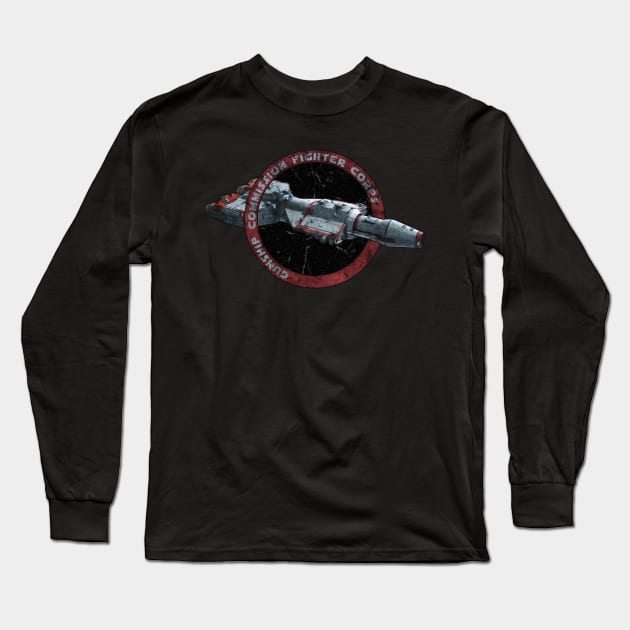 Gunship Commission fighter corps Long Sleeve T-Shirt by mamahkian